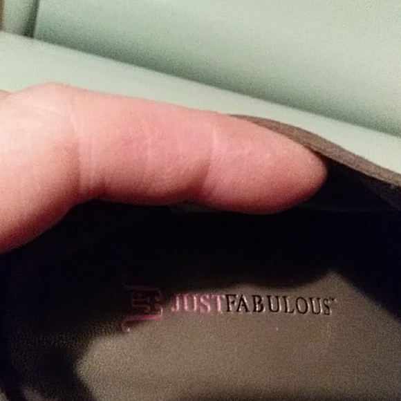 FINAL SALE JustFab Grey Booties - Picture 6 of 6